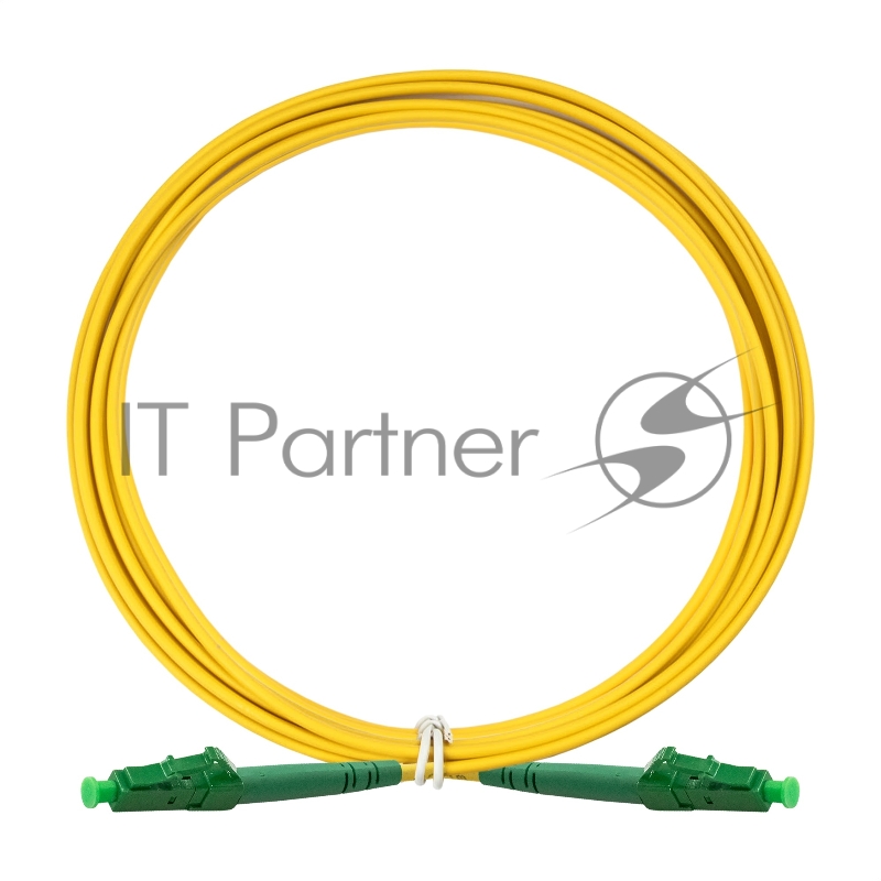 Патч-корд волоконно-оптический ExeGate FC-S-9-LC/APC-LC/APC-10M-LSZH (Шнур ВО SM 9/125 (OS2/G.652.D), LC/APC-LC/APC, Simplex, LSZH, 10м)