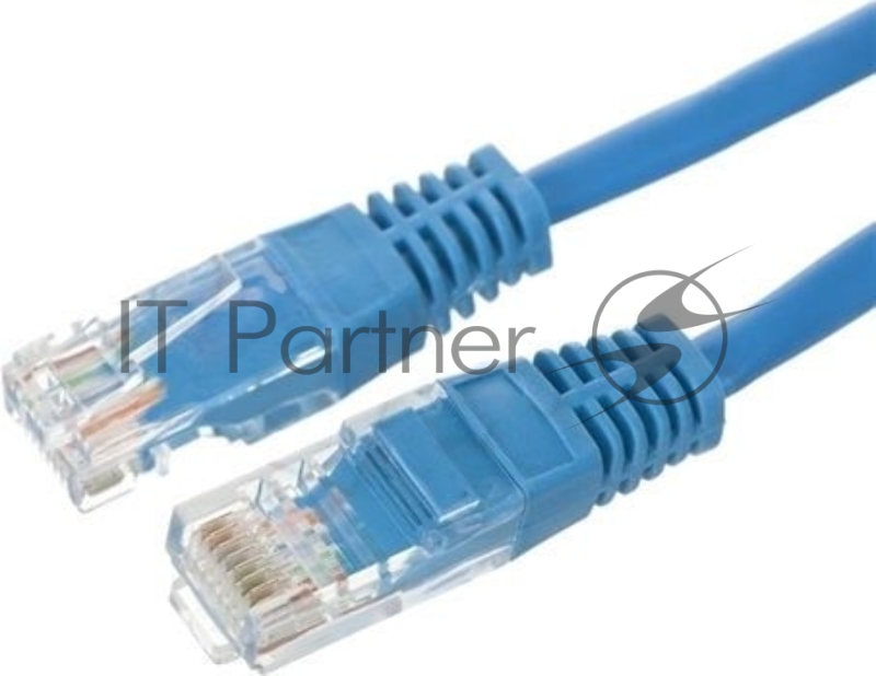 Патч-корд NTSS NTSS-PC-UTP-RJ45-5e-5.0-LSZH-BU NTSS-PC-UTP-RJ45-5E-5.0-LSZH UTP RJ-45 вил.-вилка RJ-45 кат.5E 5м синий LSZH (уп.:1шт) 26AWG