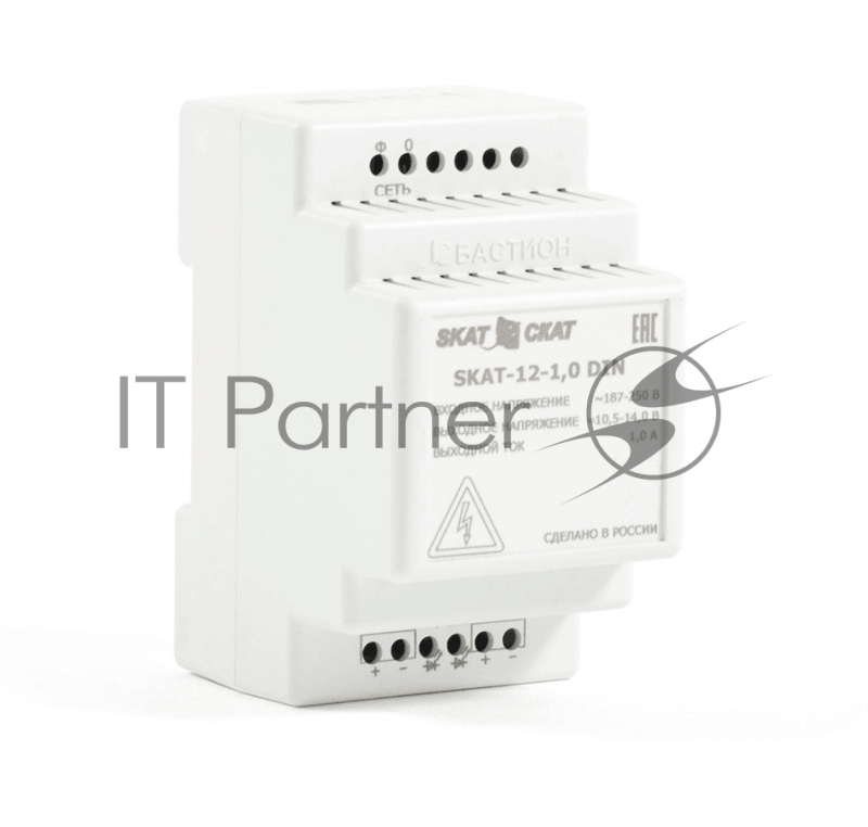 Источник вторичного электропитания резервированный SKAT-12-1.0-DIN Бастион 583