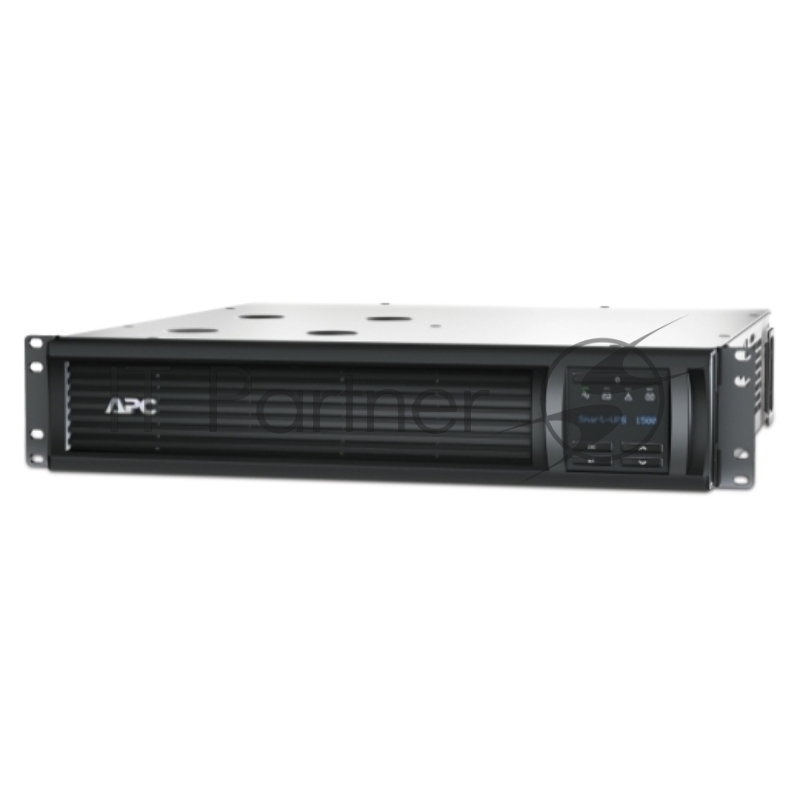 Источник бесперебойного питания APC Smart-UPS 1500VA/1000W, RM 2U, Line-Interactive, LCD, Out: 220-240V 4xC13 (2-Switched), SmartSlot, USB, SmartConnect, Black, 1 year warranty (REP: SMT1500RMI2U)