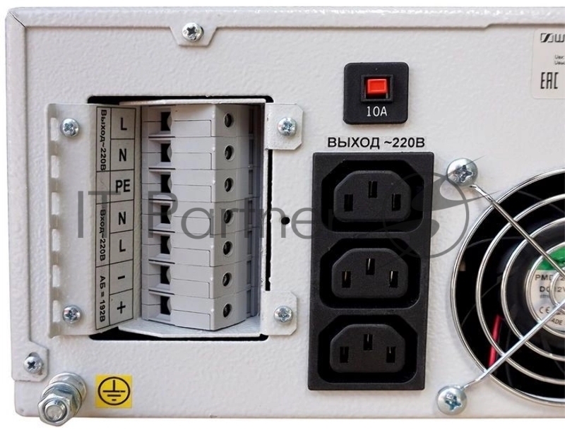 Источник бесперебойного питания Штиль SR SR1106L 5400Вт 6000ВА серый