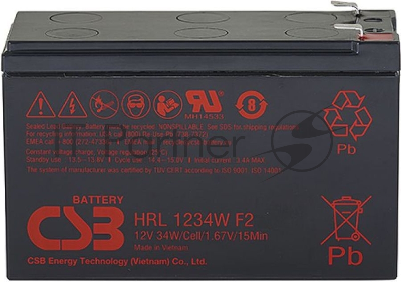 Батарея для ИБП CSB HRL1234W 12В 34Ач
