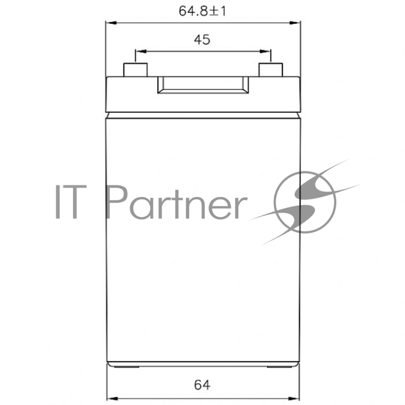 Батарея для ИБП CSB HRL1234W 12В 34Ач