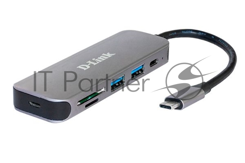 Разветвитель USB 2.0 D-Link DUB-2325 2порт. черный (DUB-2325/A1A)