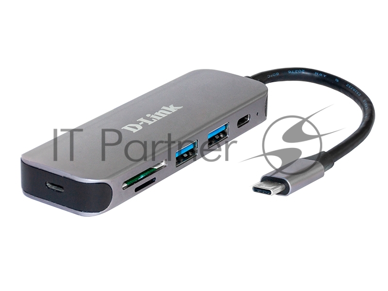 Разветвитель USB 2.0 D-Link DUB-2325 2порт. черный (DUB-2325/A1A)
