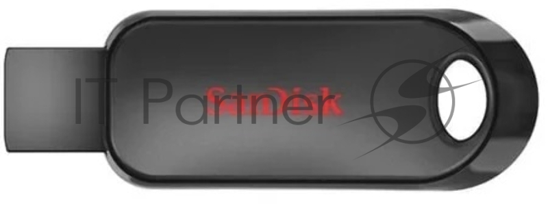 Флеш накопитель 64GB SanDisk CZ62 Cruzer Snap, USB 2.0, Black