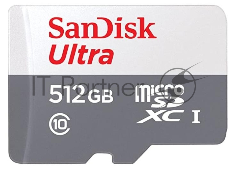 Карта памяти SANDISK MICRO SDXC 512GB UHS-I SDSQUNR-512G-GN3MN