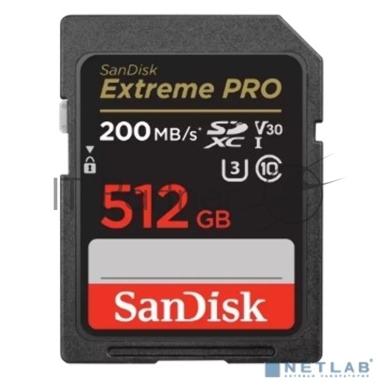 Карта памяти SANDISK SDXC 512GB UHS-1 SDSDXXD-512G-GN4IN