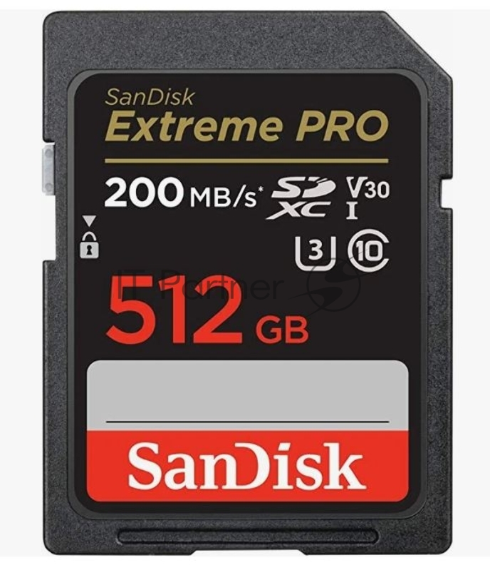 Карта памяти SANDISK SDXC 512GB UHS-1 SDSDXXD-512G-GN4IN