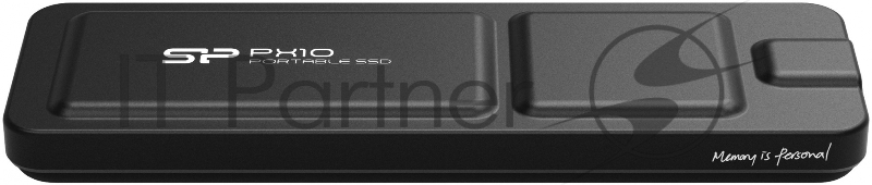 Твердотельный диск 1Tb Silicon Power PX10, External, USB TypeC 3.2, Черный, read/write 1050/1050 Mb/s