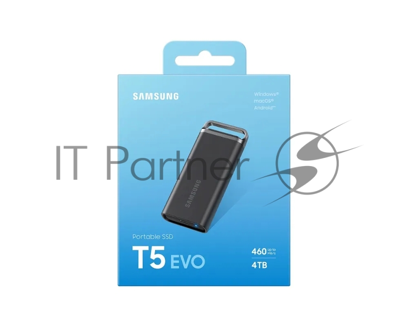Внешний накопитель SSD Samsung T5 EVO External 4Tb (1024GB) BLACK USB 3.2 (MU-PH4T0S/WW) 1year