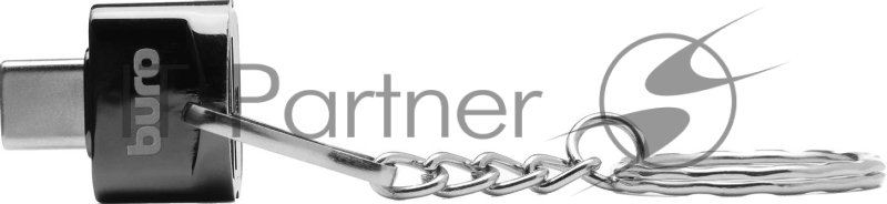 Устройство чтения карт памяти USB2.0 Buro BU-CR-201 черный