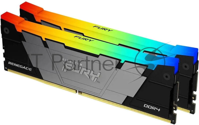 Оперативная память Kingston 16GB 4266MT/s DDR4 CL19 DIMM (Kit of 2) FURY Renegade RGB EAN: 740617338263
