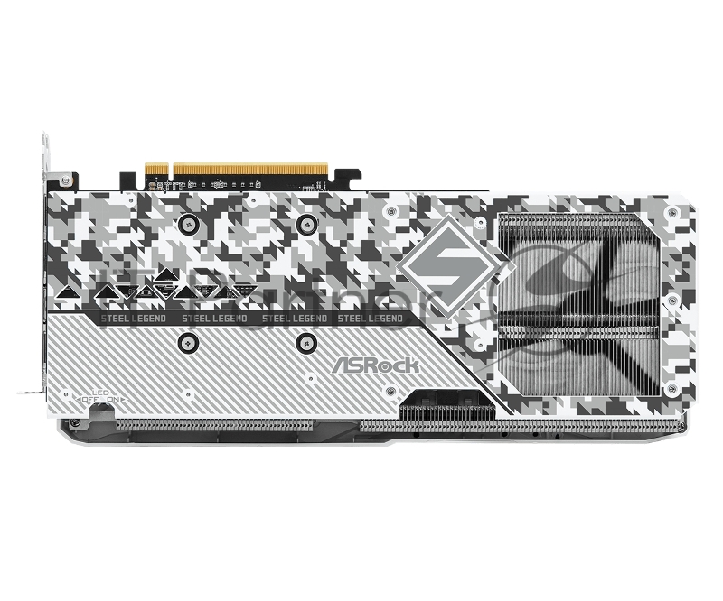 Видеокарта Asrock PCI-E 4.0 RX7600XT SL 16GO AMD Radeon RX 7600XT 16Gb 128bit GDDR6 2470/18000 HDMIx1 DPx3 HDCP Ret