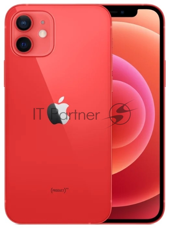 Смартфон Apple A2403 iPhone 12 64Gb 4Gb красный моноблок 3G 4G 1Sim 6.1 1170x2532 iOS 15 12Mpix 802.11 a/b/g/n/ac/ax NFC GPS TouchSc Protect