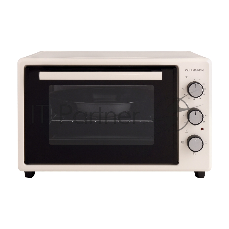 Духовка электрическая WILLMARK WOF-405B (40л,эмал.внутр.поверх,лампа,т бежевый., 1400Вт)