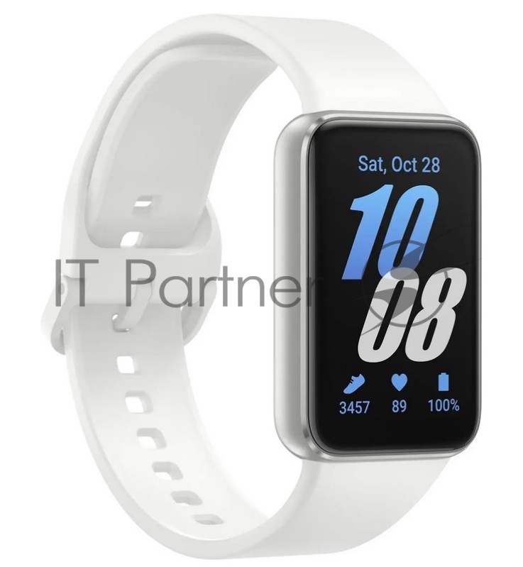 Смарт-часы Samsung Galaxy Fit 3 SM-R390 1.6 AMOLED корп.серебристый рем.серебристый разм.брасл.:M/L (SM-R390NZSACIS)