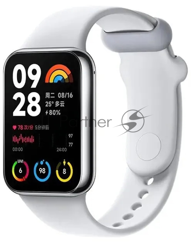 Фитнес-браслет XIAOMI Mi Smart Band 8 Pro Light Grey (BHR8007GL)