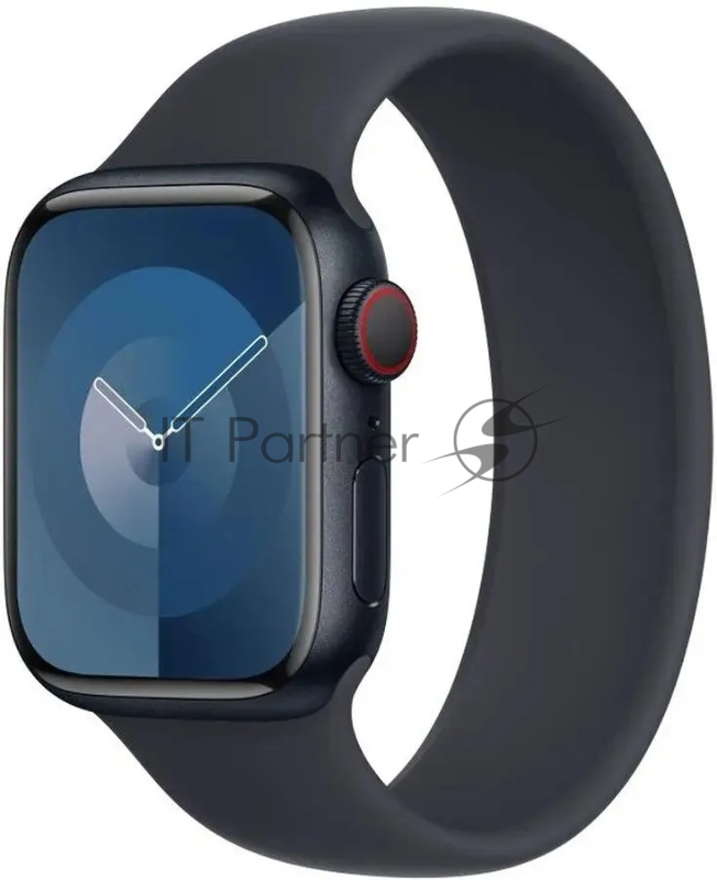 Смарт-часы Apple Watch Series 9 A2978 41мм OLED корп.темная ночь Nike Sport Band разм.брасл.:S/M (MR9L3LL/A/MUUN3AM/A)