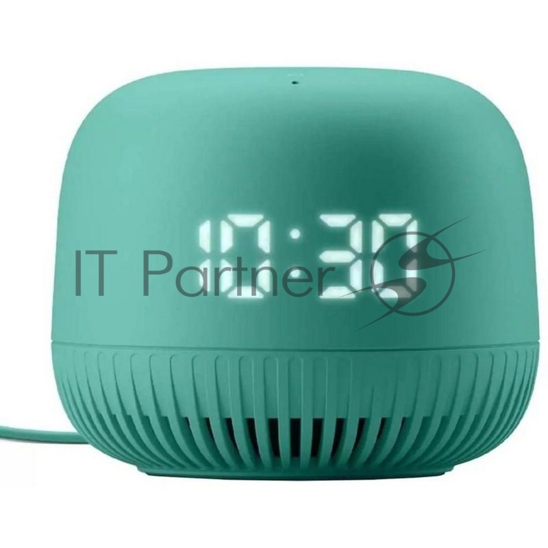 Умная колонка VK Капсула Нео с Марусей, 5Вт, с LED-часами, цвет: зеленый/green