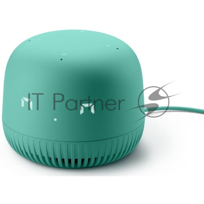 Умная колонка VK Капсула Нео с Марусей, 5Вт, с LED-часами, цвет: зеленый/green