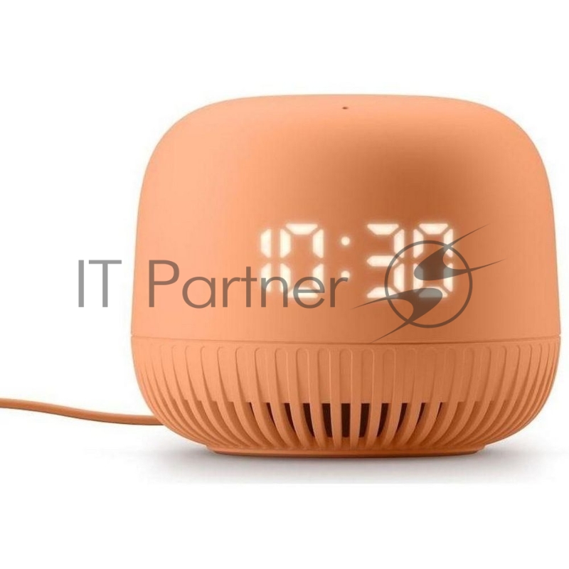 Умная колонка VK Капсула Нео с Марусей, 5Вт, с LED-часами, цвет: оранжевый/orange