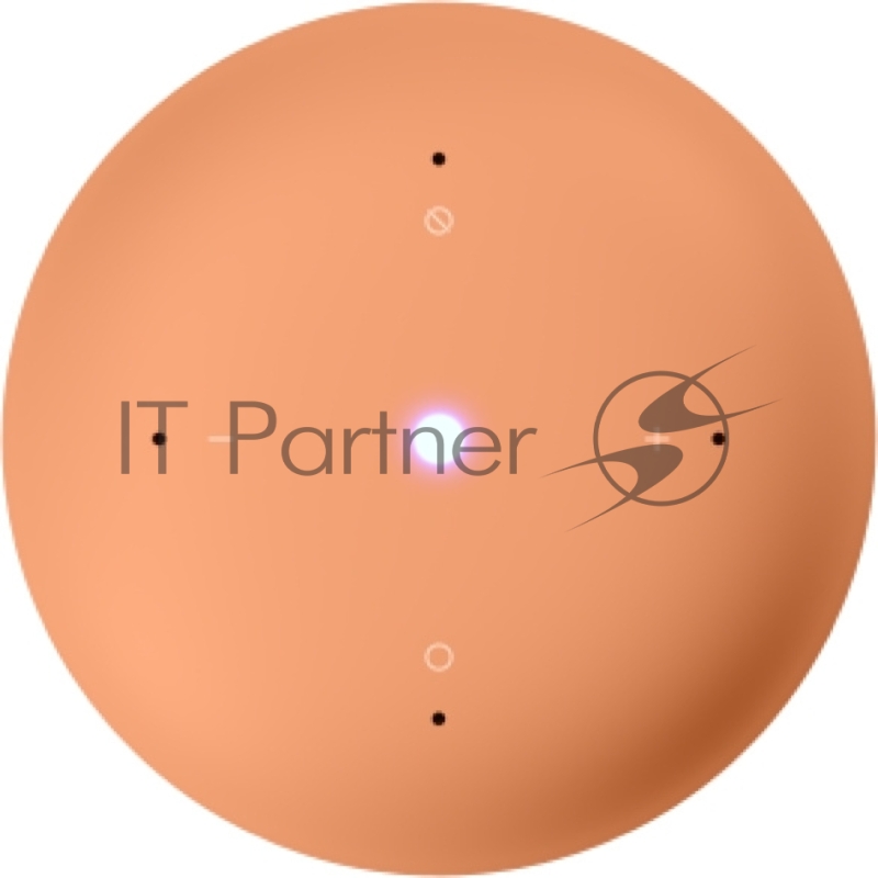 Умная колонка VK Капсула Нео с Марусей, 5Вт, с LED-часами, цвет: оранжевый/orange