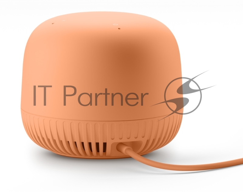 Умная колонка VK Капсула Нео с Марусей, 5Вт, с LED-часами, цвет: оранжевый/orange