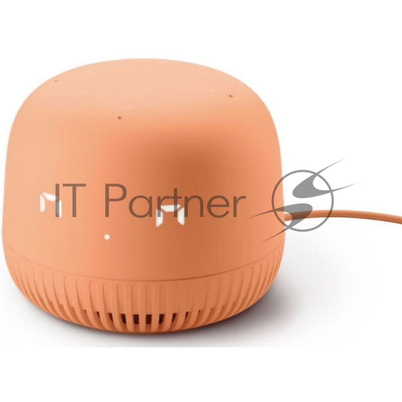 Умная колонка VK Капсула Нео с Марусей, 5Вт, с LED-часами, цвет: оранжевый/orange