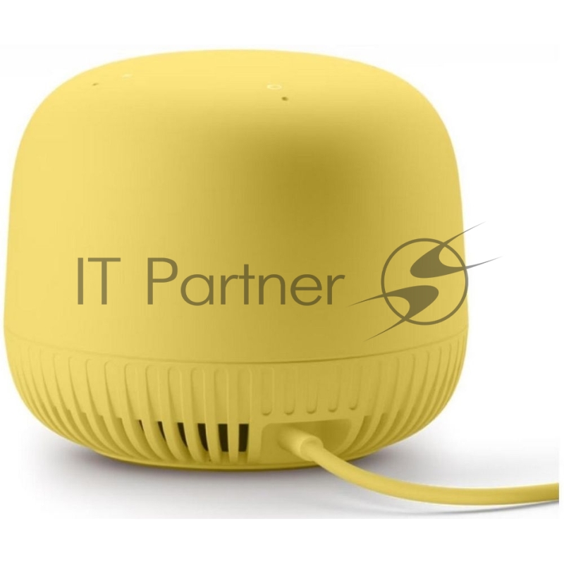 Умная колонка VK Капсула Нео с Марусей, 5Вт, с LED-часами, цвет: жёлтый/yellow