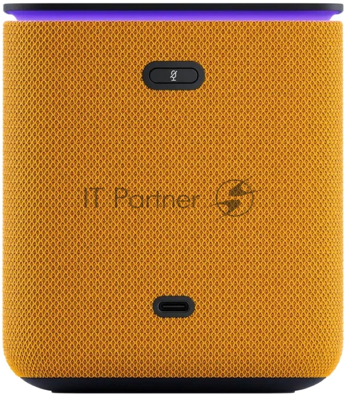 Умная колонка Yandex Станция Миди YNDX-00054ORG Алиса оранжевый 24W 1.0 BT/Wi-Fi 10м