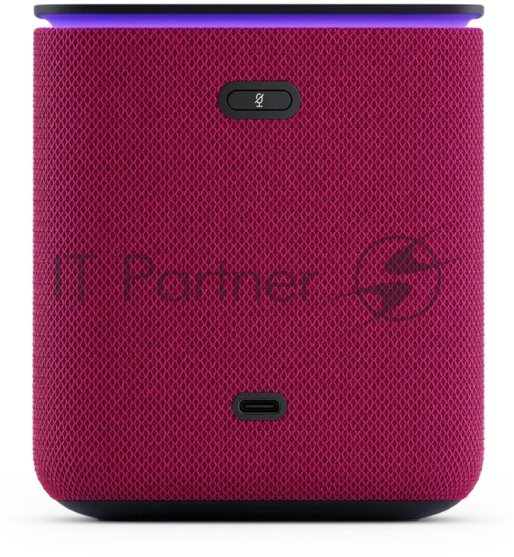 Умная колонка Yandex Станция Миди YNDX-00054PNK Алиса малиновый 24W 1.0 BT/Wi-Fi 10м