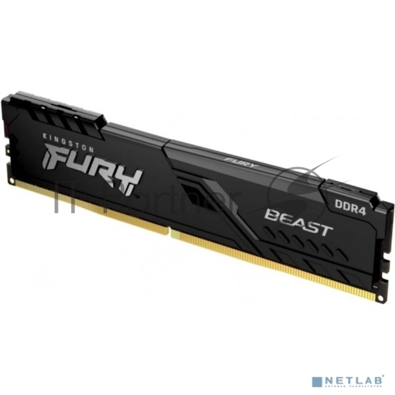 Память Kingston 16GB DDR4 3600MHz CL18 DIMM FURY Beast Black