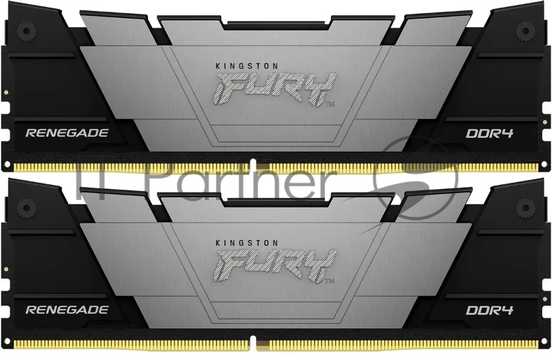 Оперативная память Kingston 16GB 4800MT/s DDR4 CL19 DIMM (Kit of 2) FURY Renegade Black, EAN: 740617337686
