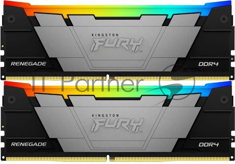 Оперативная память Kingston 16GB 4266MT/s DDR4 CL19 DIMM (Kit of 2) FURY Renegade RGB EAN: 740617338263