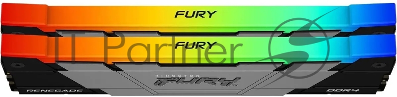 Оперативная память Kingston 16GB 4000MT/s DDR4 CL19 DIMM (Kit of 2) FURY Renegade RGB EAN: 740617338270