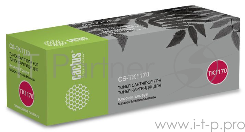 Тонер Картридж Cactus CS-TK1170 черный (7200стр.) для Kyocera Ecosys M2040dn/ M2540dn/M2640idw