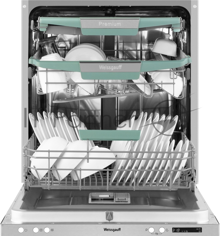 Встраиваемая посудомоечная машина Weissgauff BDW 6075 D Inverter AutoOpen Timer Floor