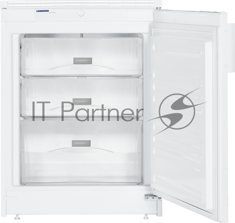 Встраиваемая морозильная камера Liebherr/ высота 82см с учетом верхней фронтальной вент. решетки, Comfort, SmartFrost, 3 контейнера, крепление декоративной панели 4мм к рамкам по периметру двери, монтаж под столешницу