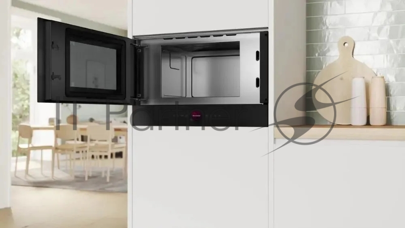 Микроволновая печь Bosch BFL9221B1 21л. 900Вт черный (встраиваемая)