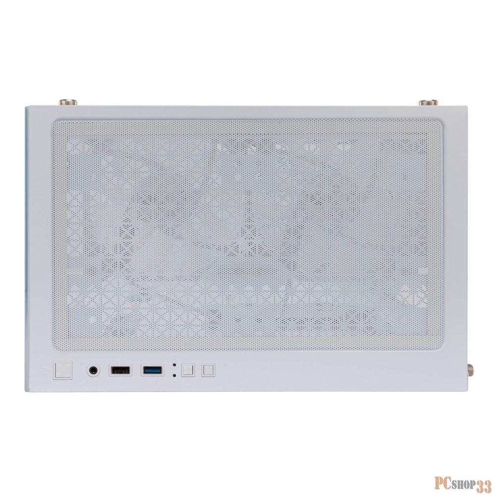 Корпус 1STPLAYER MIKU Mi2 White / mATX / 3x120mm LED fans / Mi2-WH-3F1-W