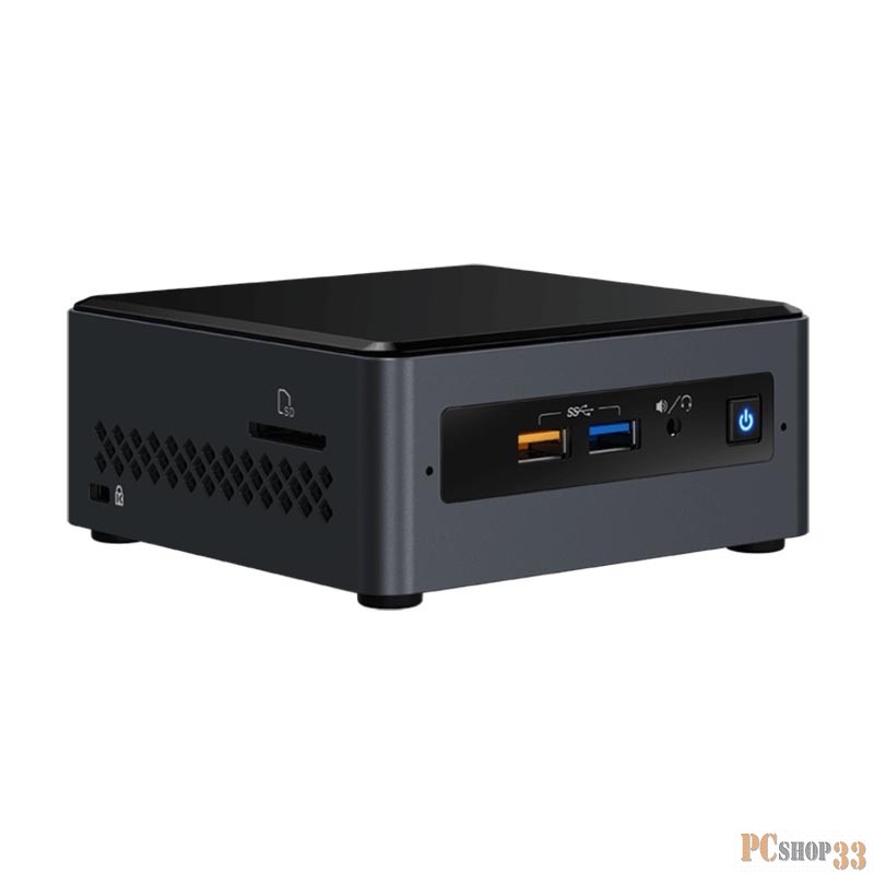 Платформа Intel NUC 7: Pentium J5005 1.5 GHz - 2.8 GHz, 2x slot DDR4 SODIMM (max 8GB), 2.5 SATA SSD/HDD + side SDXC UHS-I slot (no codec) БЕЗ ШНУРА