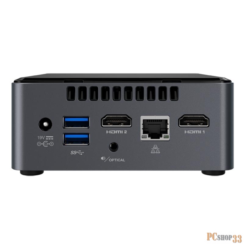 Платформа Intel NUC 7: Pentium J5005 1.5 GHz - 2.8 GHz, 2x slot DDR4 SODIMM (max 8GB), 2.5 SATA SSD/HDD + side SDXC UHS-I slot (no codec) БЕЗ ШНУРА