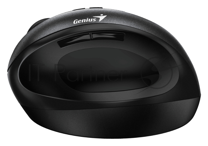 Мышь беспроводная Ergo 8300S черная (black), вертикальная эргономичная бесшумная мышь с подставкой для большого пальца