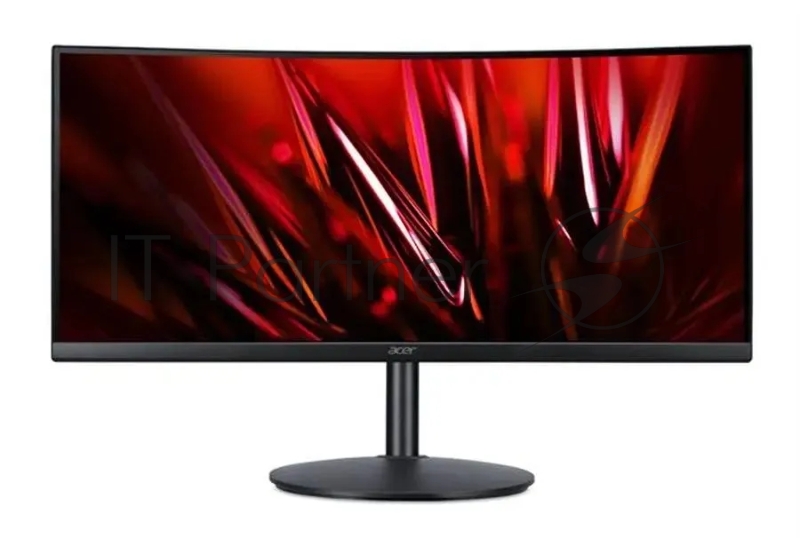Монитор 34 ACER Nitro XZ342CUS3bmiipphx,ZeroFrame,Cu 1500R Black,21:9,VA,3440x1440,1/3ms, 400cd,180Hz,2xHDMI(2.0)+2xDP(1 out,Speakers 2Wx2,sync: DP/HDMI FreeSync Premium,hdr:HDR 400