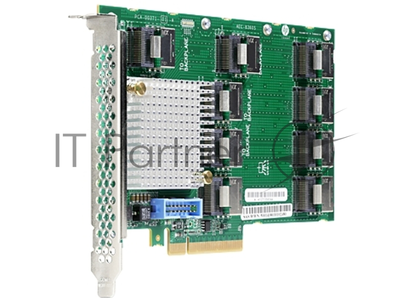 Контроллер HPE DL38X Gen10 12Gb SAS Expander Card Kit with Cables (870549-B21)