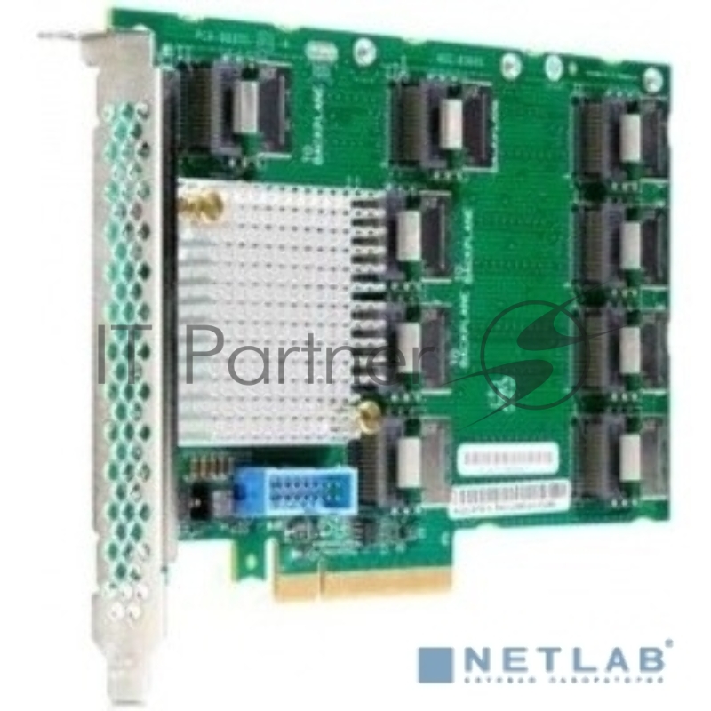 Контроллер HPE DL38X Gen10 12Gb SAS Expander Card Kit with Cables (870549-B21)