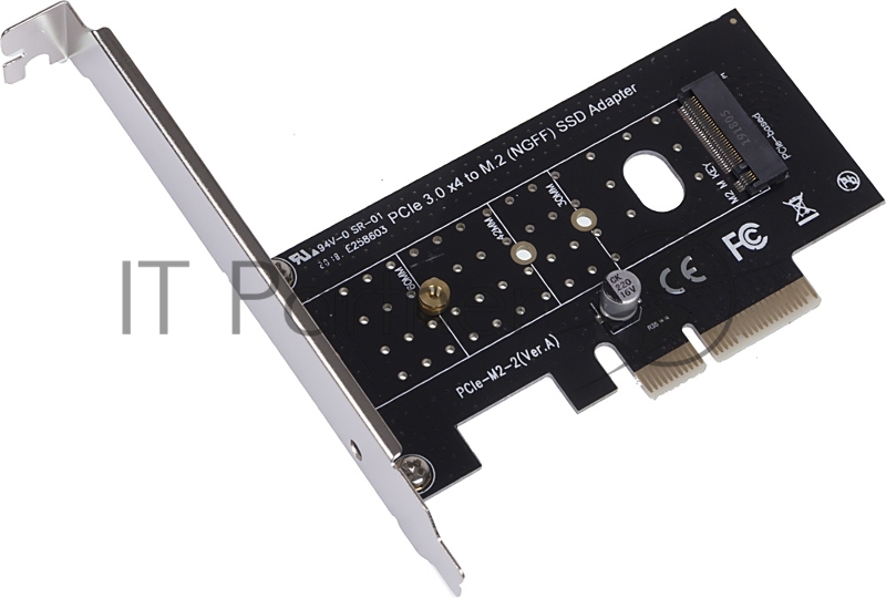 Адаптер PCI-E M.2 NGFF for SSD V2 + Heatsink Ret