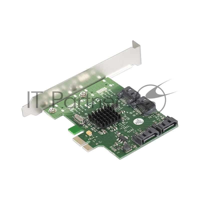Контроллер ExeGate EXE-503 PCI-E 2.0, SATA3 6Gb/s, 4 int (OEM)