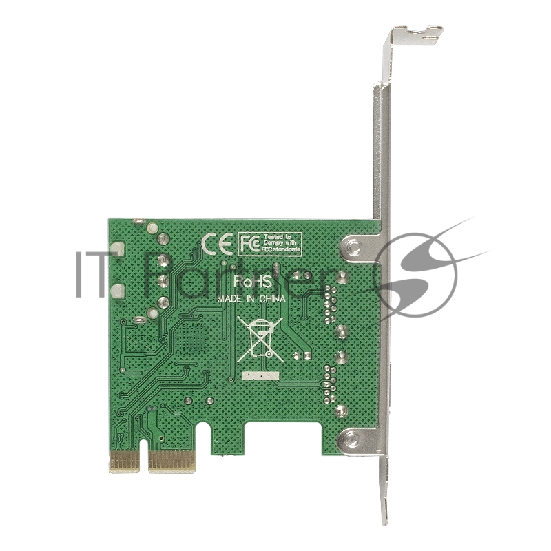 Контроллер ExeGate EXE-319 PCI-E 2.0, 2*USB3.0 ext, разъем доп.питания (OEM)